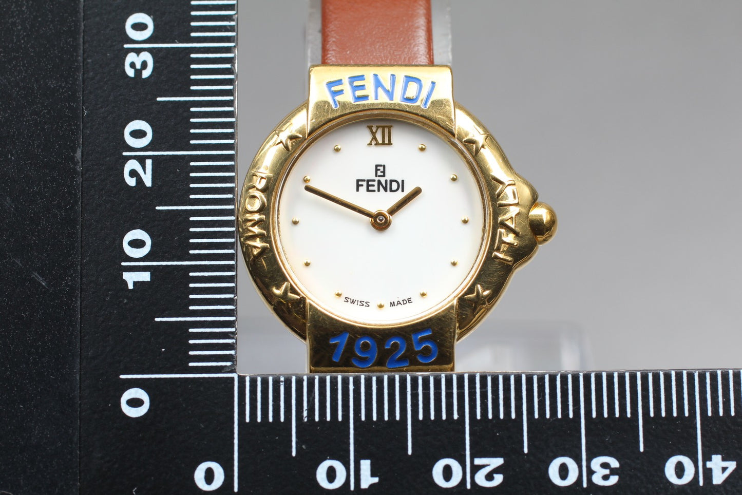 New Battery [Near MINT] Fendi orologi 430L 25mm Quartz Ladies Watch From JAPAN