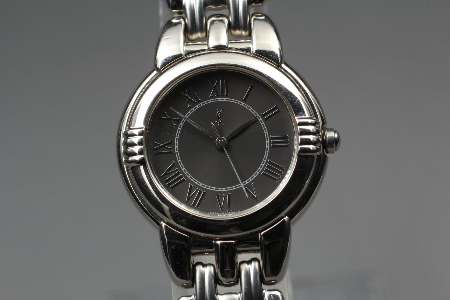 Vtg.1985 [N MINT] Yves Saint Laurent 5431-F45979 Roman Quartz Ladies Watch JAPAN