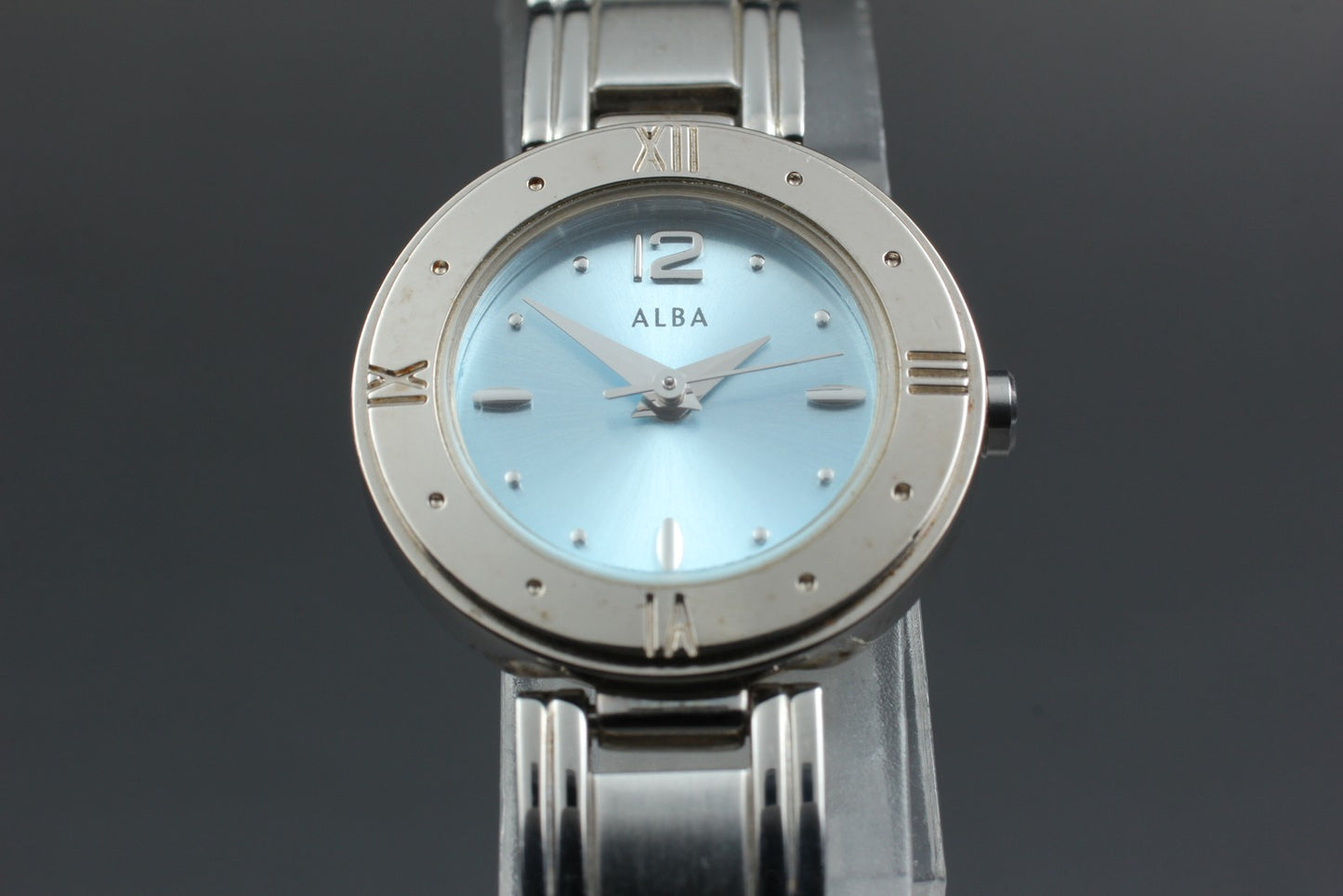 Vin.1997 [Near MINT] SEIKO ALBA 1N01-0L30 Roman Quartz Ladies Watch From JAPAN