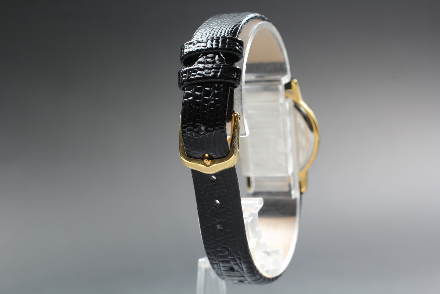 Vtg.1995 [N MINT] CITIZEN 4634-E68796 Round 25mm Gold Quartz Ladies Watch JAPAN
