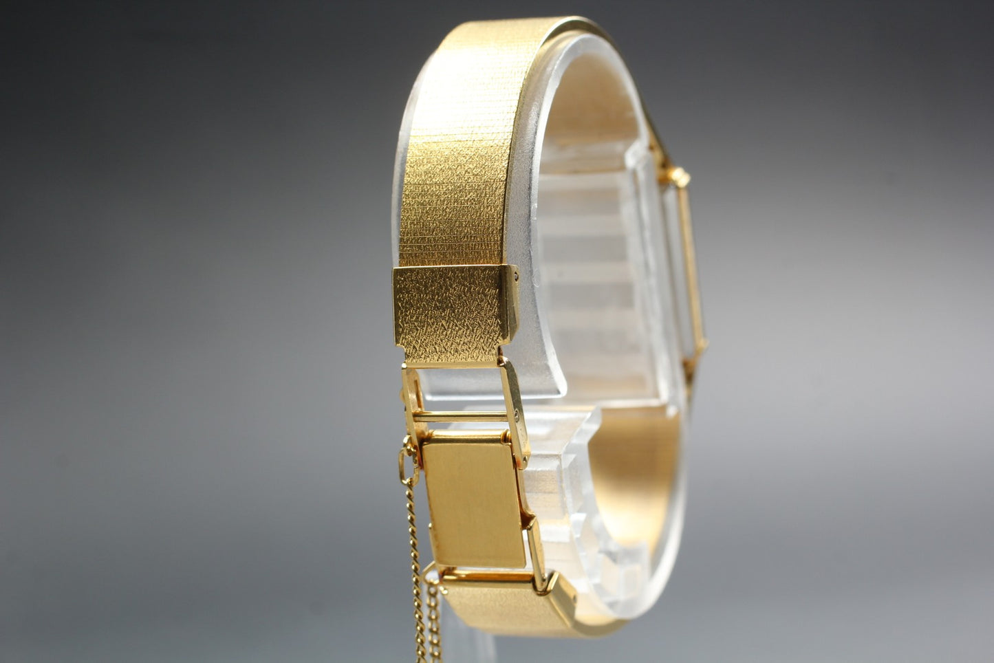 Vtg.1983[N MINT] SEIKO 7321-5060 Gold Tank Bracelet Quartz Ladies Watch JAPAN