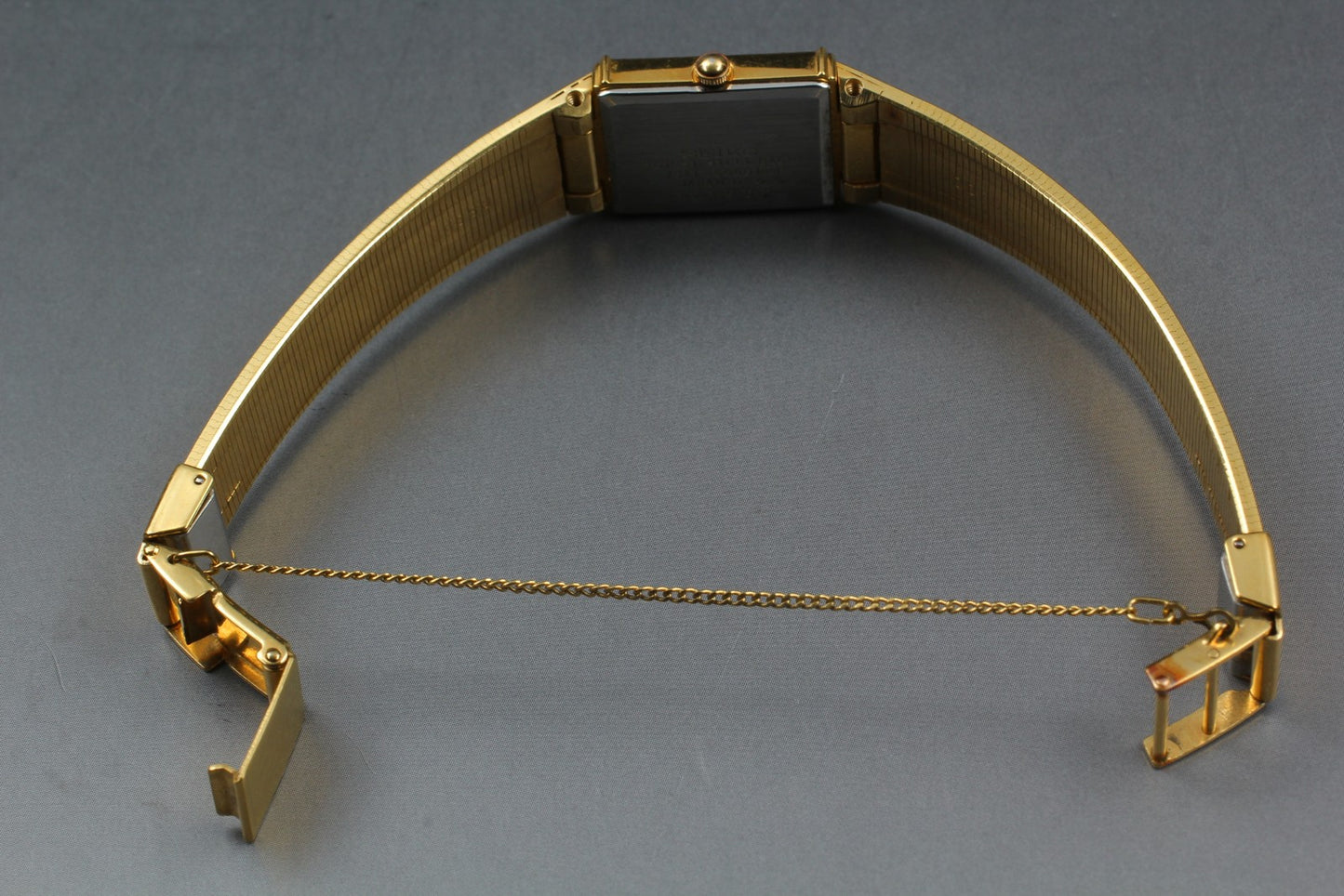Vtg.1983[N MINT] SEIKO 7321-5060 Gold Tank Bracelet Quartz Ladies Watch JAPAN