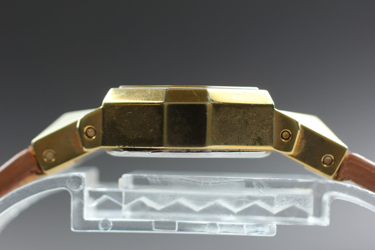 Vtg [Exc+5] DIESEL DZ-5299 Gold Quartz Ladies Watch From JAPAN