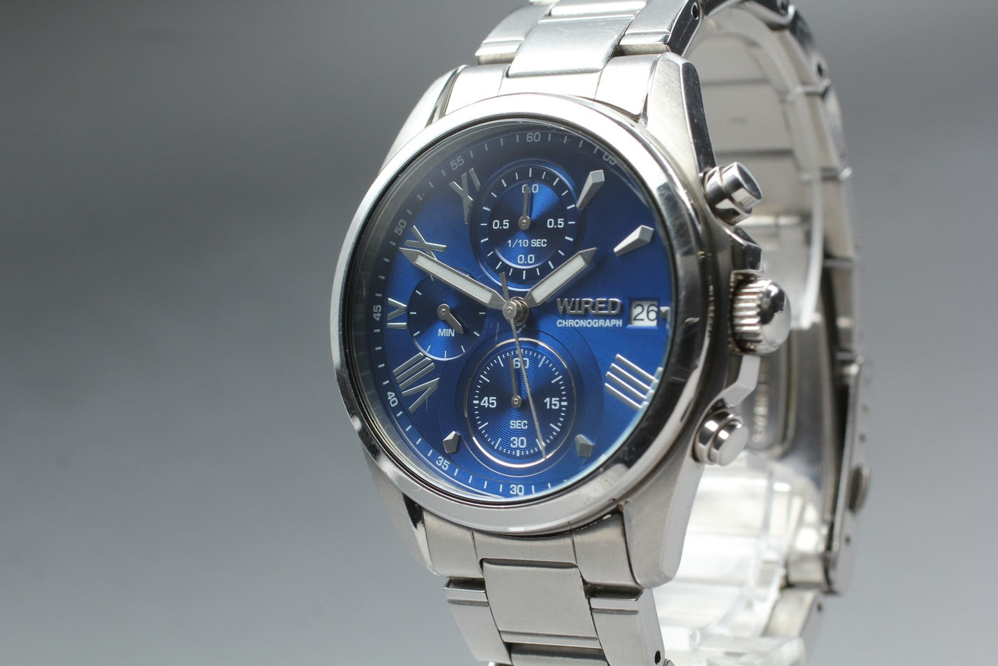Vin.1995 [N MINT] SEIKO WIRED VD57-KZ10 Chronograph Quartz Men's Watch JAPAN