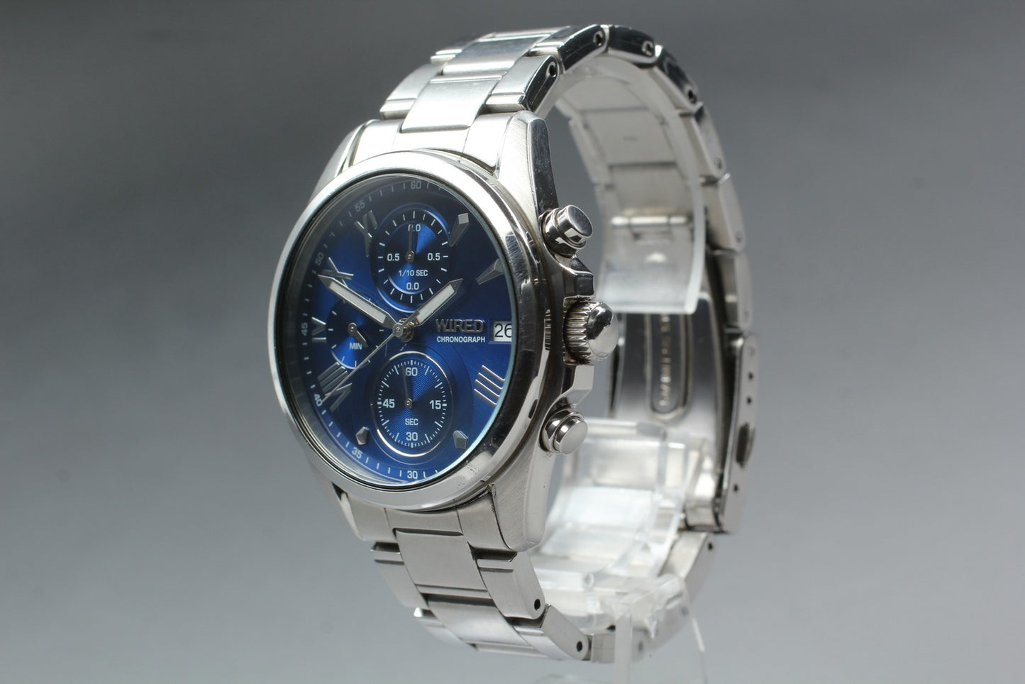Vin.1995 [N MINT] SEIKO WIRED VD57-KZ10 Chronograph Quartz Men's Watch JAPAN