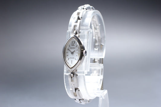 Vtg.1986[N MINT] SEIKO TISSE 1E20-3B40 14mm Bracelet Quartz Ladies Watch JAPAN