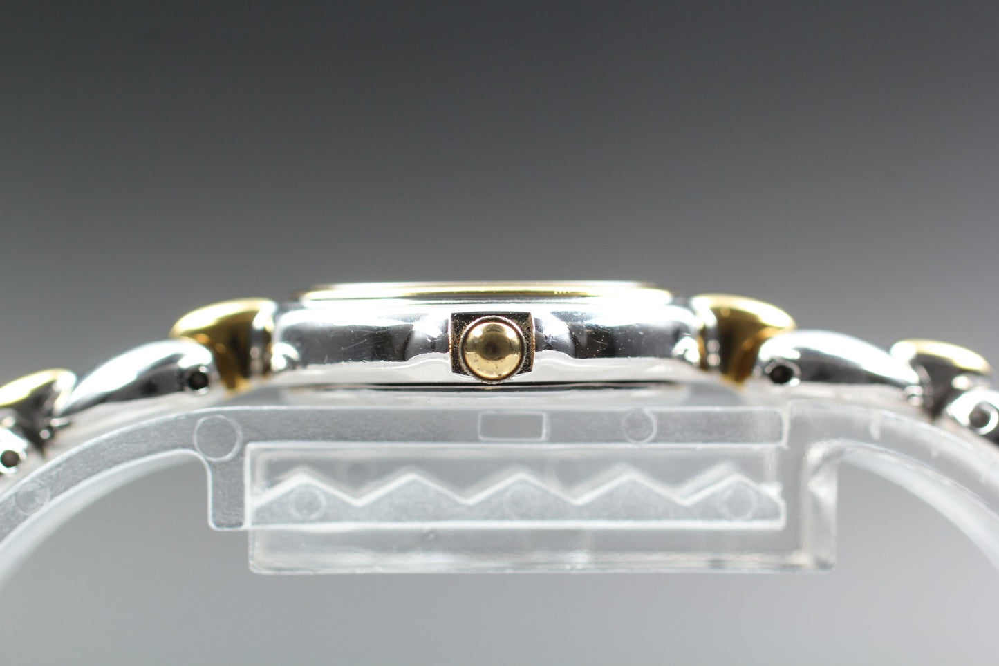 Vtg.1993[N MINT] SEIKO Tisse 4N21-5220 Gold Bracelet Quartz Ladies Watch JAPAN