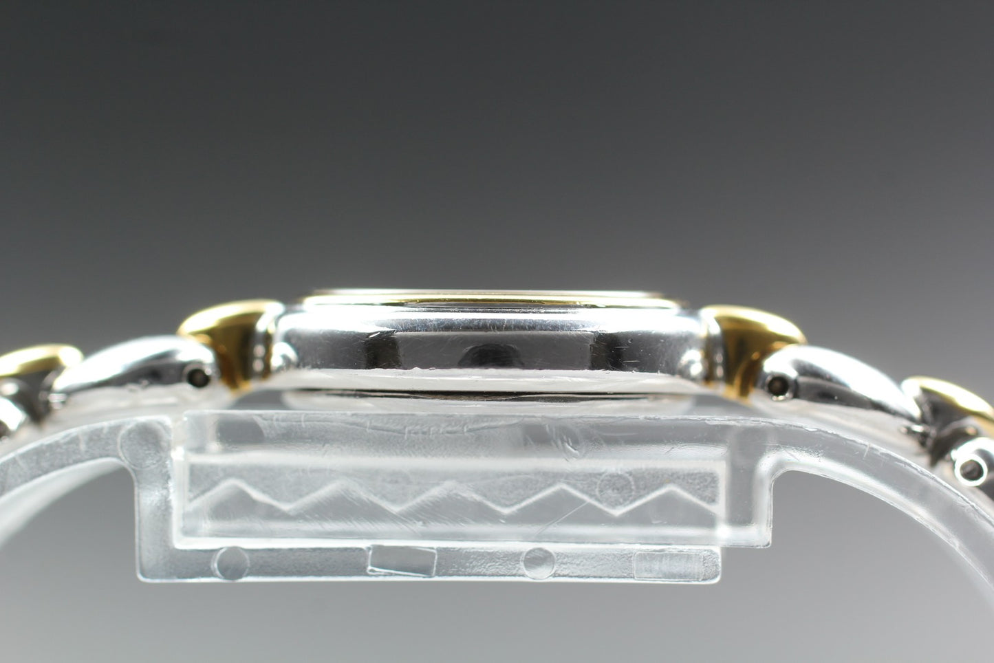 Vtg.1993[N MINT] SEIKO Tisse 4N21-5220 Gold Bracelet Quartz Ladies Watch JAPAN