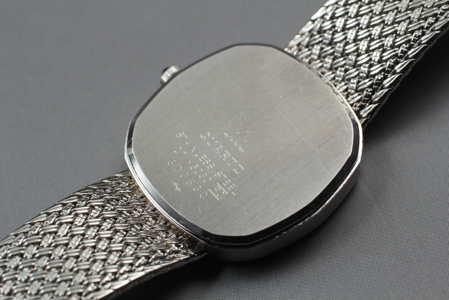 Vtg.1986 [N MINT] SEIKO CREDOR 1271-5030 22mm Bracelet Quartz Ladies Watch JAPAN