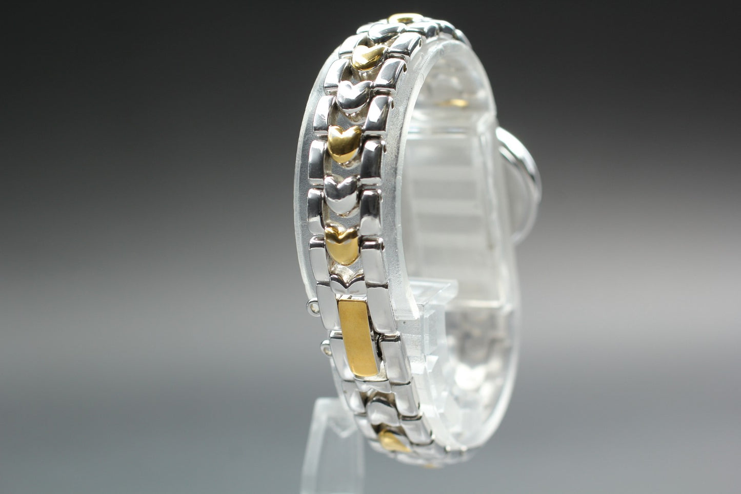 Vtg 1992 [N MINT New Batt] SEIKO TISSE 1F20-0K40 Bracelet Qz Ladies Watch JAPAN