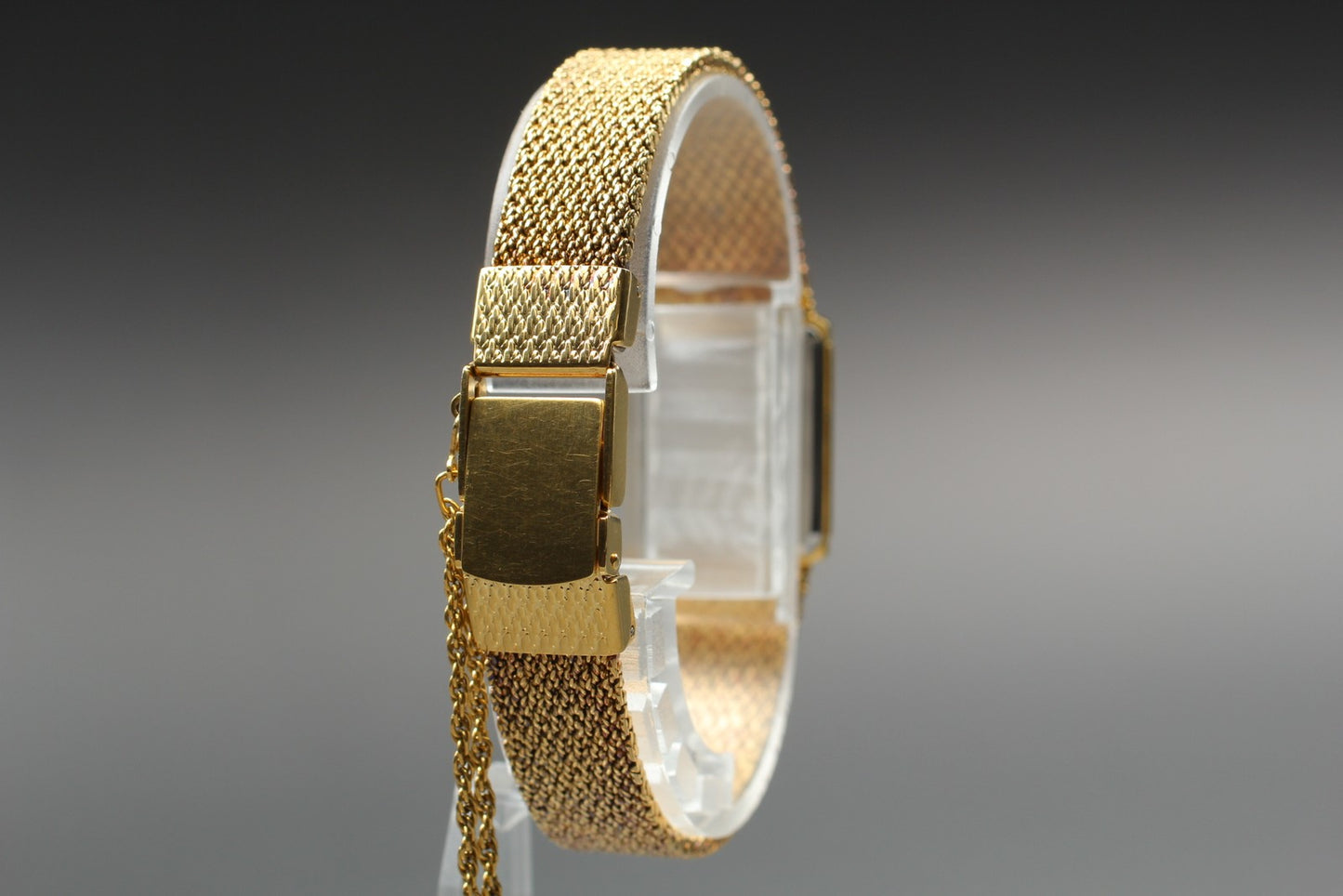 Vtg.1986[N MINT] SEIKO Exceline 7320-6450 Gold Tank Quartz Ladies Watch JAPAN