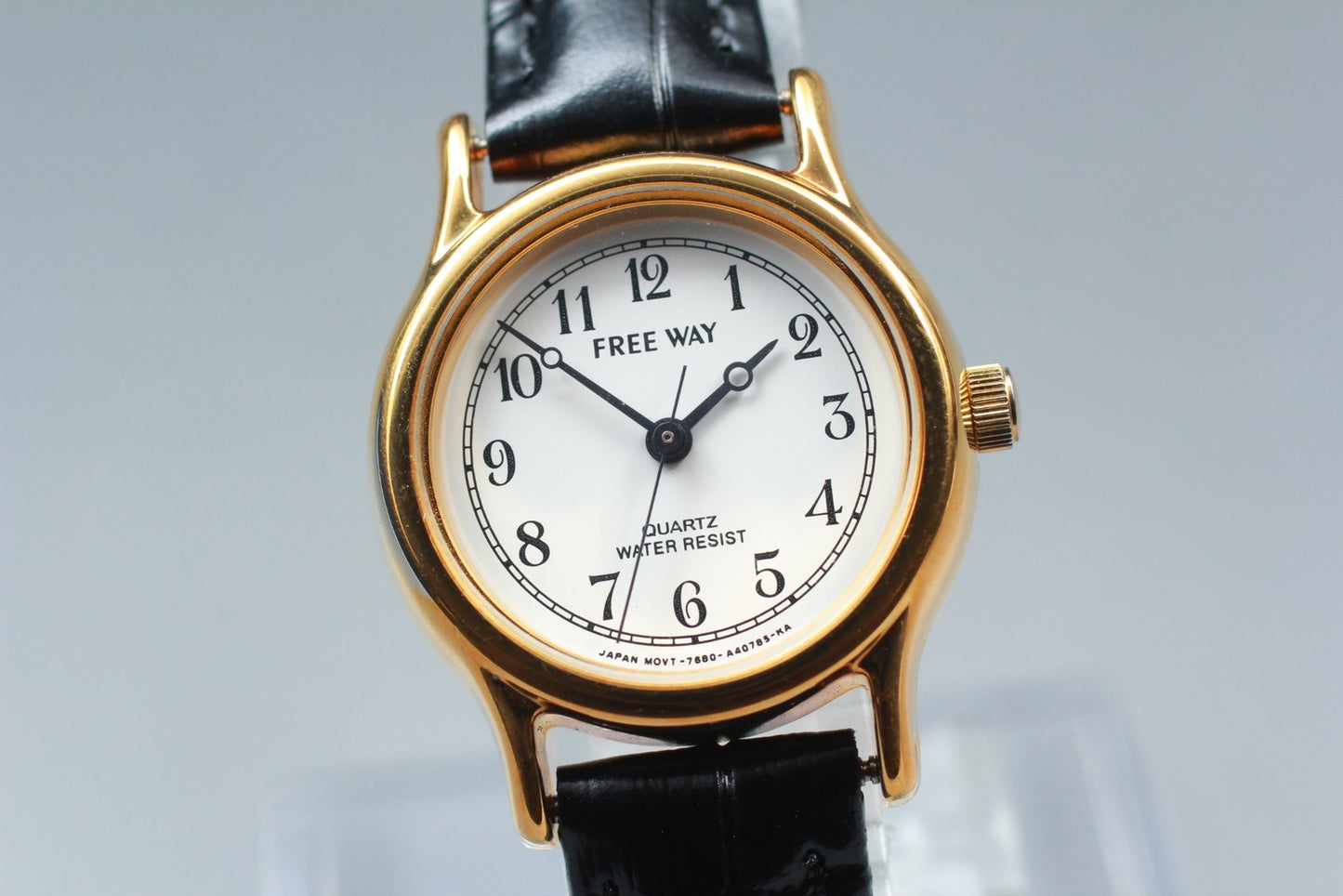 Vtg.1999 [N MINT] CITIZEN FREE WAY 7680-S34961 KA 24mm Quartz Ladies Watch JAPAN