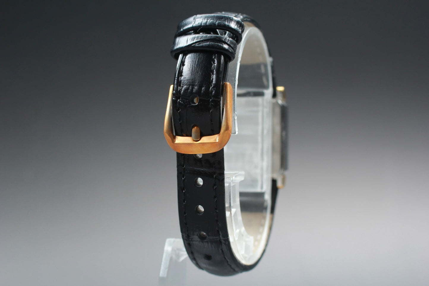 Vtg.1984 [N MINT] SEIKO Exceline 1220-5090 Tank Quartz Ladies Watch From JAPAN