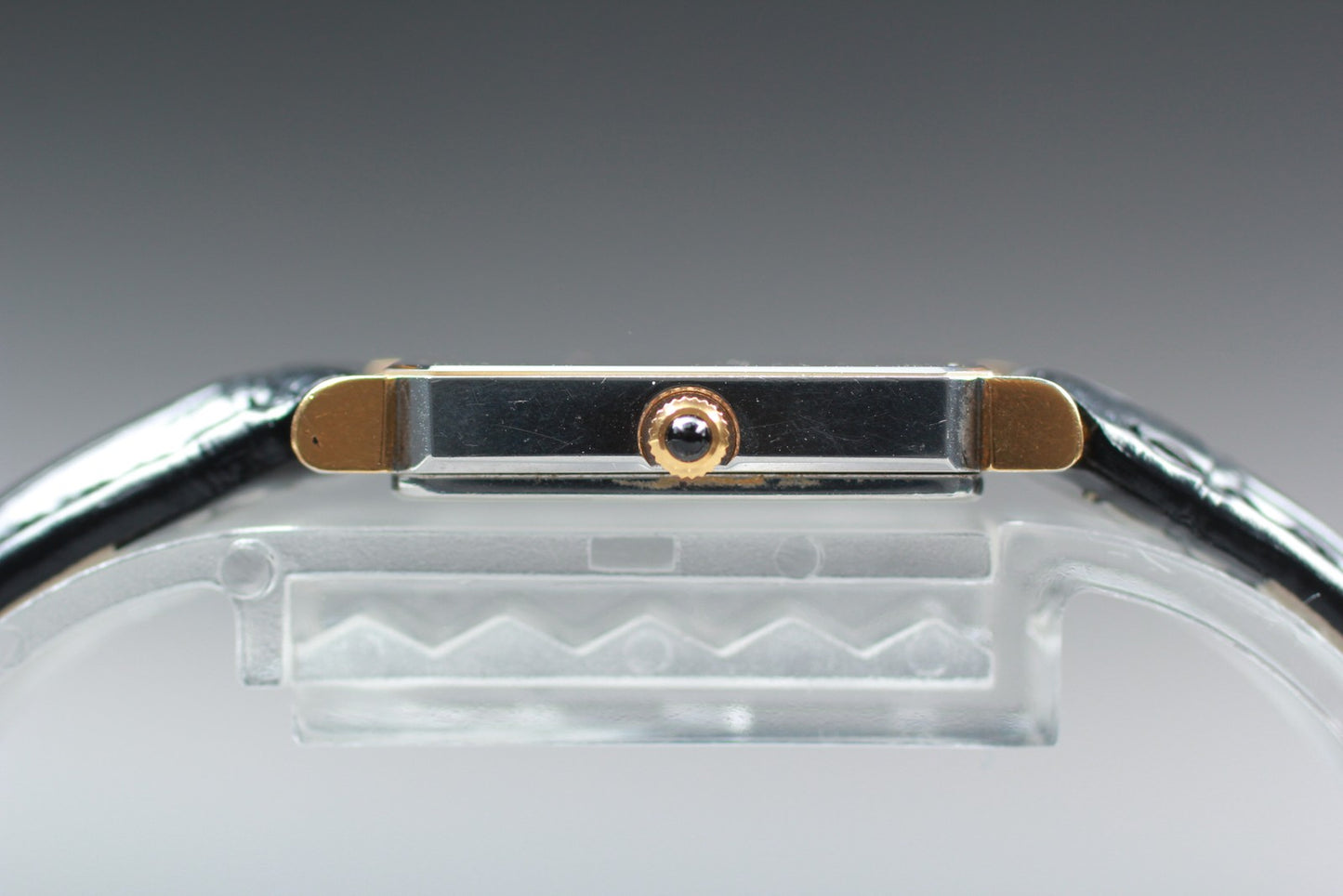 Vtg.1984 [N MINT] SEIKO Exceline 1220-5090 Tank Quartz Ladies Watch From JAPAN