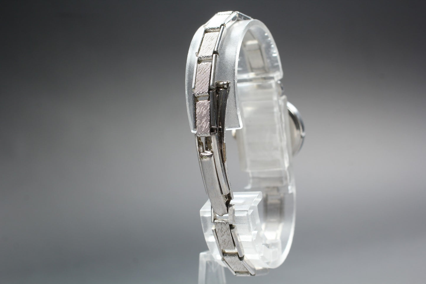 Vtg.1989[N MINT] SEIKO 1400-0500 Silver 19mm Bracelet Quartz Ladies Watch JAPAN