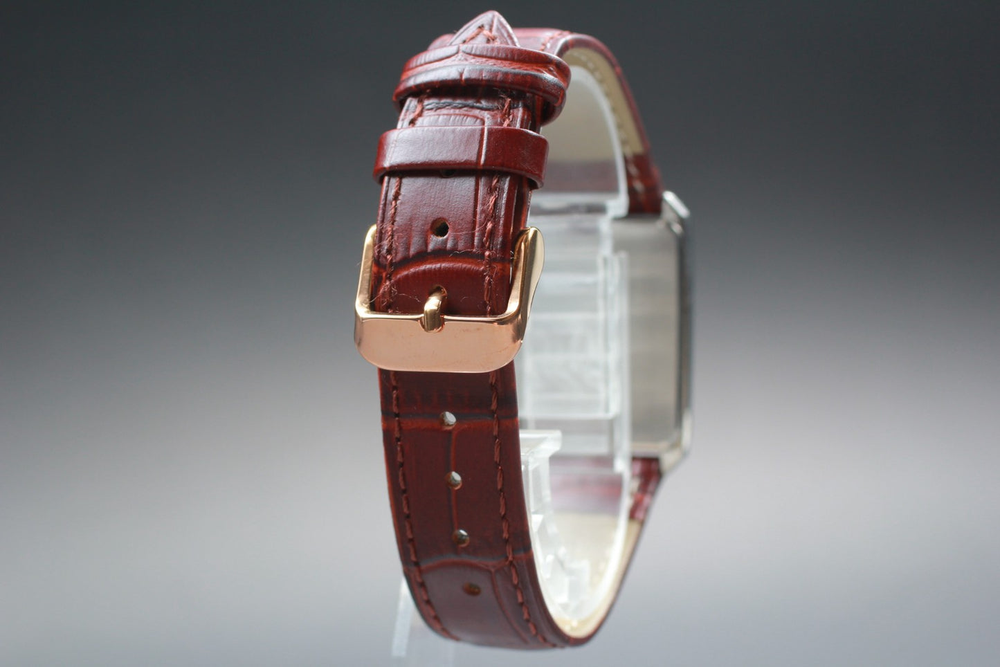 Vtg.1983 [N MINT] SEIKO Chariot 9021-5010 Tank 25mm Quartz Men's Watch JAPAN