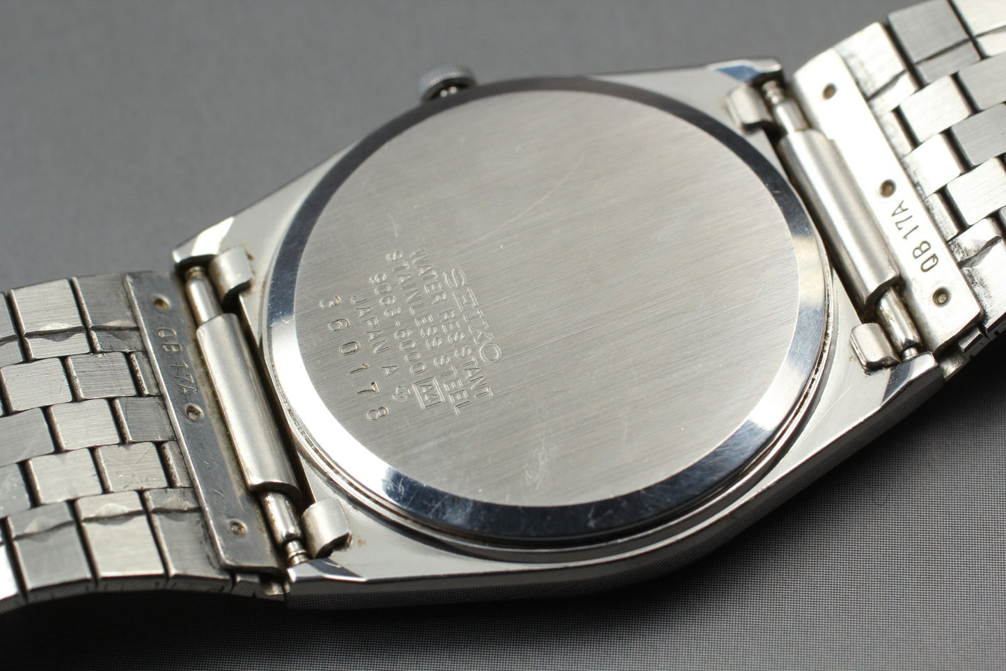 Vyg.1983 [N MINT] SEIKO MAJESTA 9063-6000 Day/Date 31mm Quartz Men's Watch JAPAN