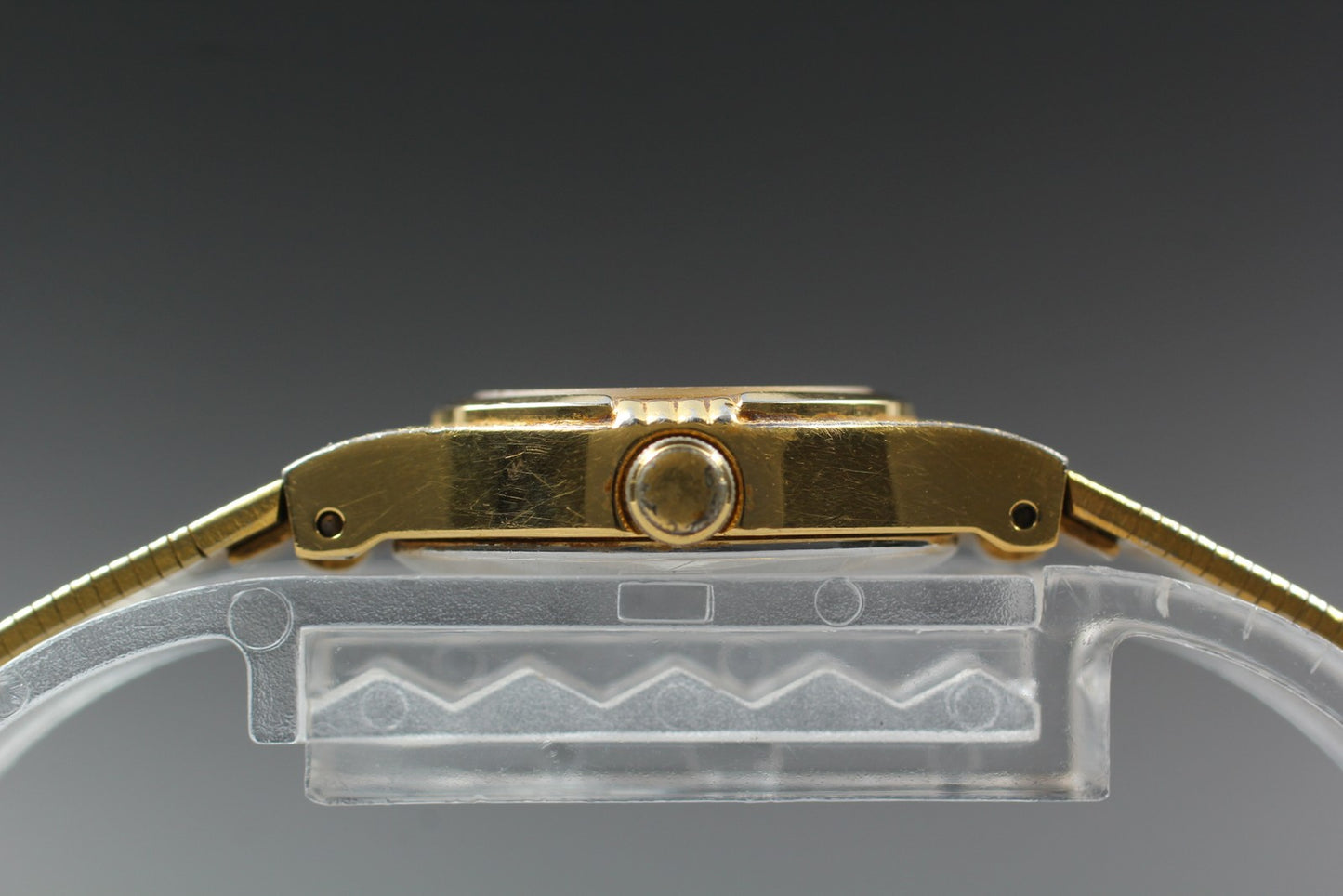 Vtg.1991 [N MINT] SEIKO Galaxy V401-0370 Gold Bracelet Quartz Ladies Watch JAPAN