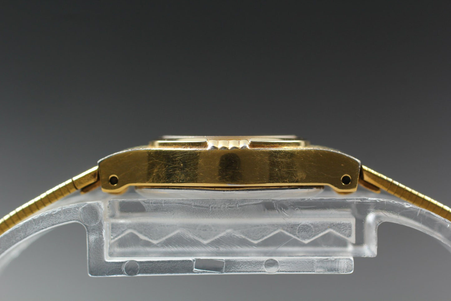 Vtg.1991 [N MINT] SEIKO Galaxy V401-0370 Gold Bracelet Quartz Ladies Watch JAPAN