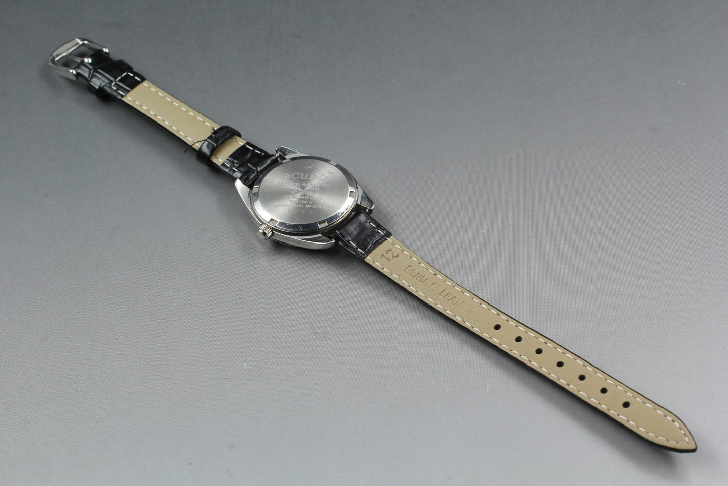 Vtg.1990 [N MINT]  CITIZEN Scudo 1002-A44473 Day/Date Quartz Ladies Watch JAPAN