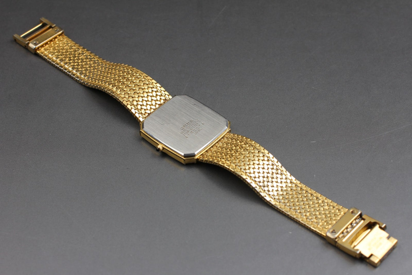 Vtg. 1984 [Near MINT] CITIZEN EXCEED 2730-273257 Tank Quartz Ladies Watch JAPAN