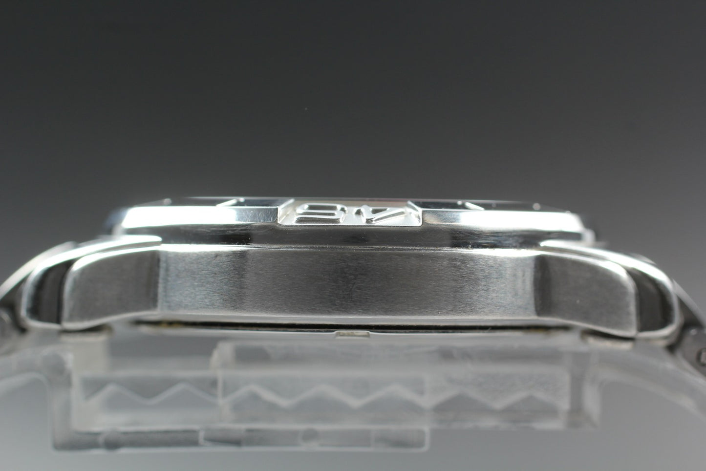 Vtg.1993 [N MINT] SEIKO 7N42-0BG0 38.5mm Day Black Quartz Men's Watch From JAPAN
