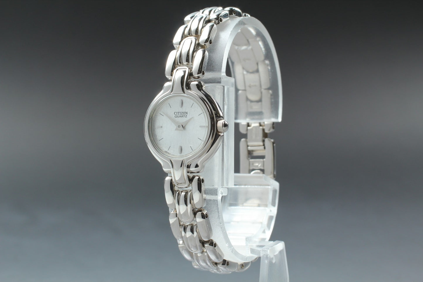 Vtg.1991 [Near MINT] CITIZEN 5920-557707 20mm Bracelet Quartz Ladies Watch JAPAN