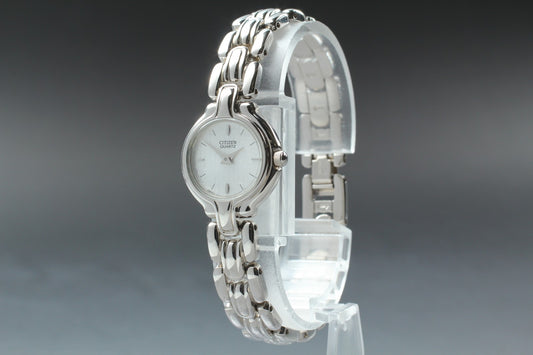 Vtg.1991 [Near MINT] CITIZEN 5920-557707 20mm Bracelet Quartz Ladies Watch JAPAN