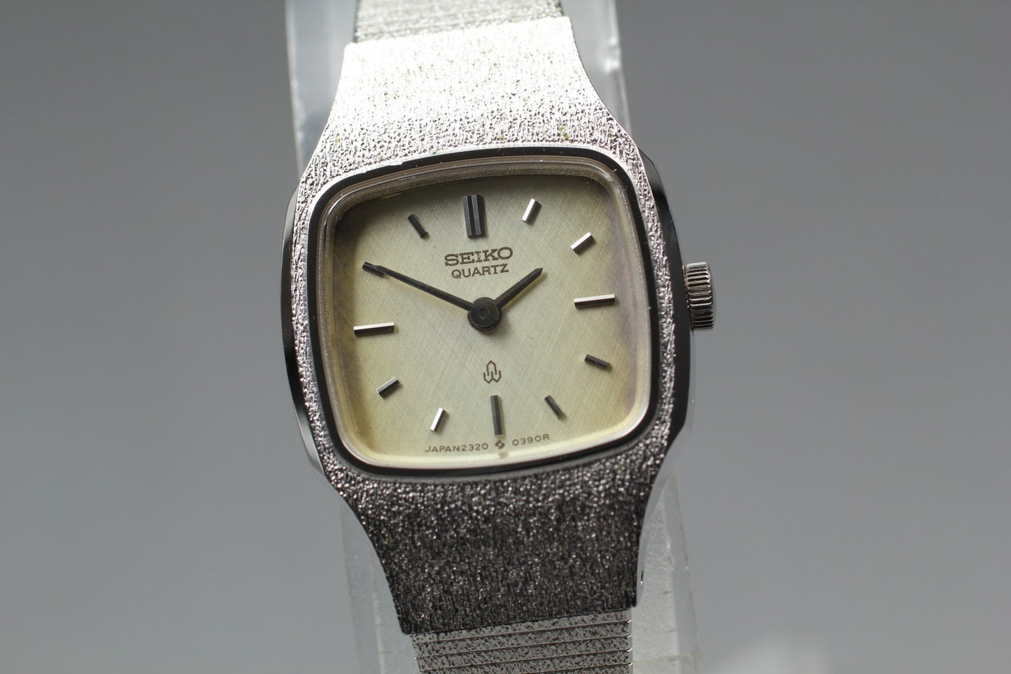 Vin.1989 [N MINT] SEIKO 2320-5260 Silver Bracelet Quartz Ladies Watch From JAPAN