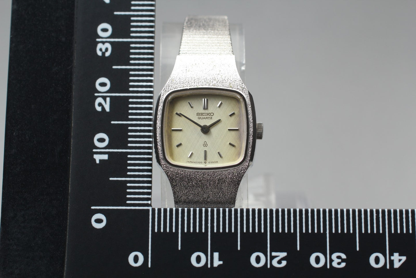 Vin.1989 [N MINT] SEIKO 2320-5260 Silver Bracelet Quartz Ladies Watch From JAPAN