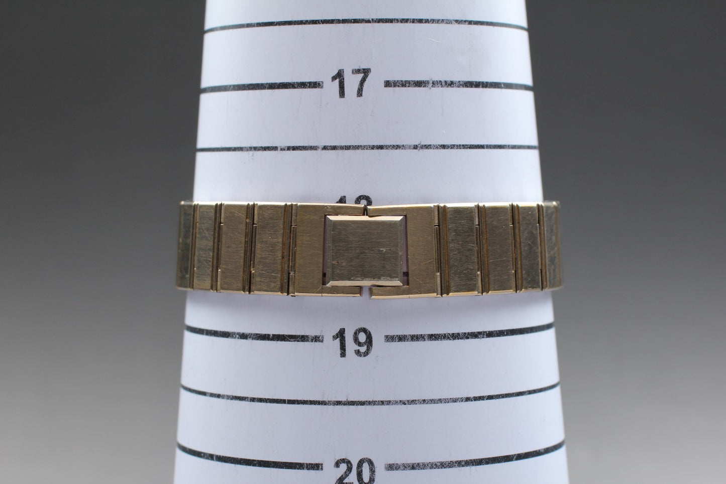 Vin.1992 [Exc+4] SEIKO Dolce 7731-5051 Tank 27mm Gold Quartz Men's Watch JAPAN