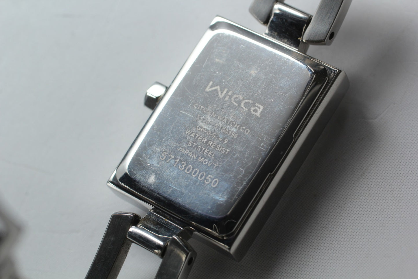Vin.1995 [N MINT] CITIZEN Wicca 5930-S100356 Cut-Glass Quartz Ladies Watch JAPAN