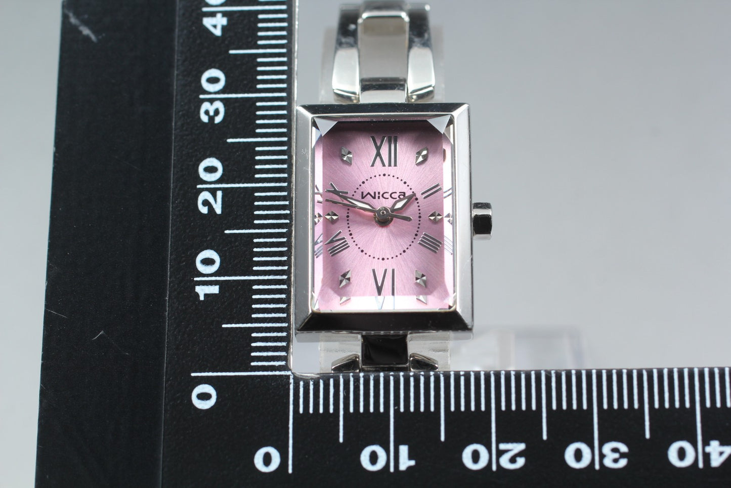 Vin.1995 [N MINT] CITIZEN Wicca 5930-S100356 Cut-Glass Quartz Ladies Watch JAPAN