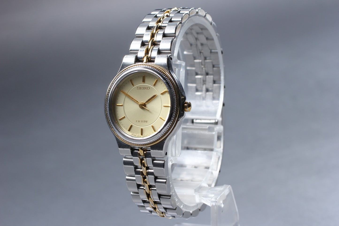 Vin.1983 [N MINT] SEIKO EXCELINE 3F31-0030 Bracelet Quartz Ladies Watch JAPAN