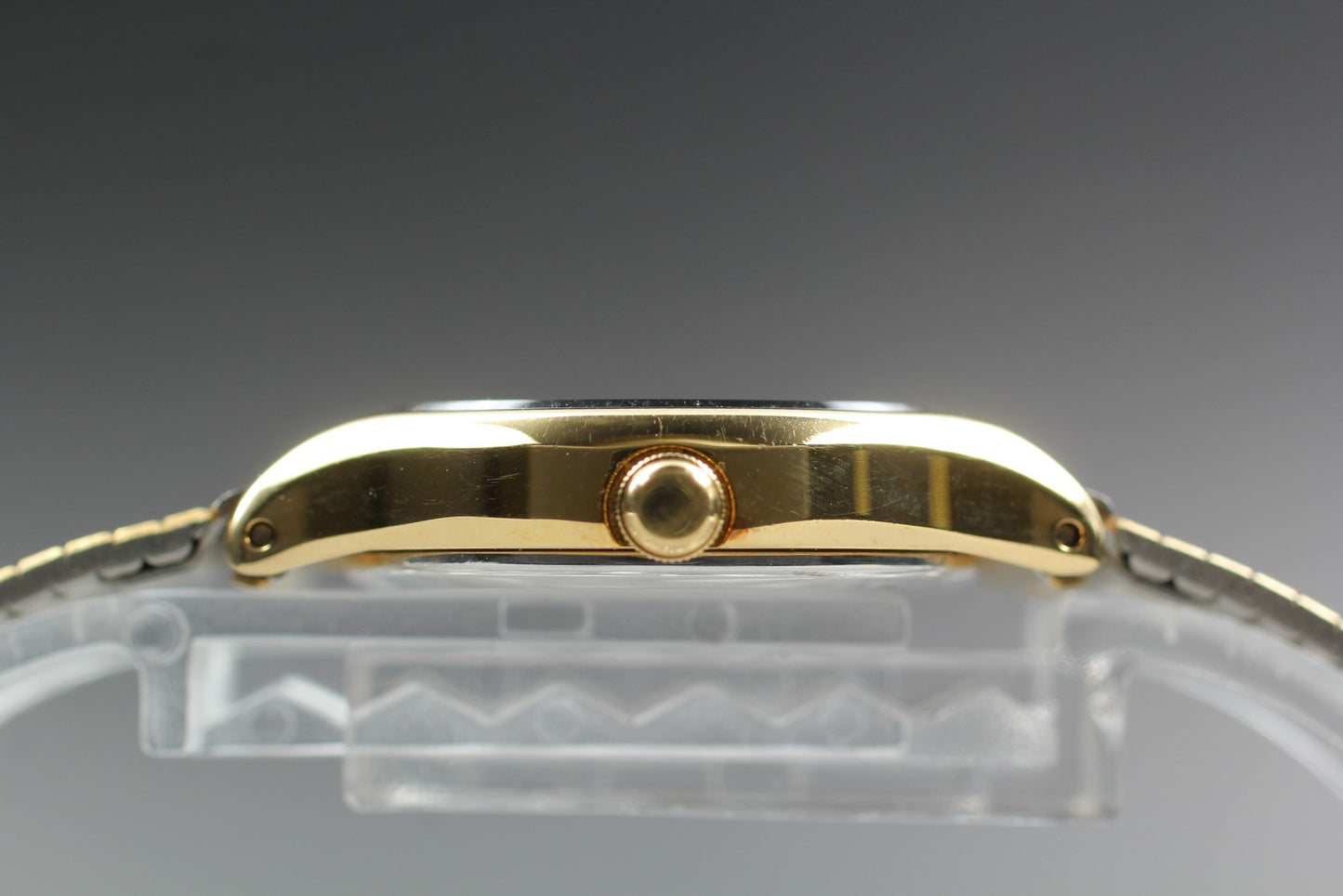 Vtg.1991 [N MINT] SEIKO 2320-6640 Gold Roman Bracelet Quartz Ladies Watch JAPAN