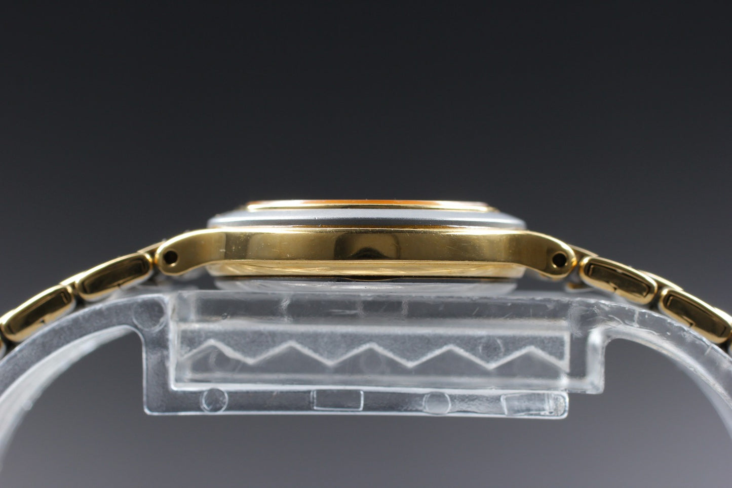 Vin.1982 [N MINT]SEIKO LUCENT 4N21-0340 Two Tone Quartz Ladies Watch From JAPAN