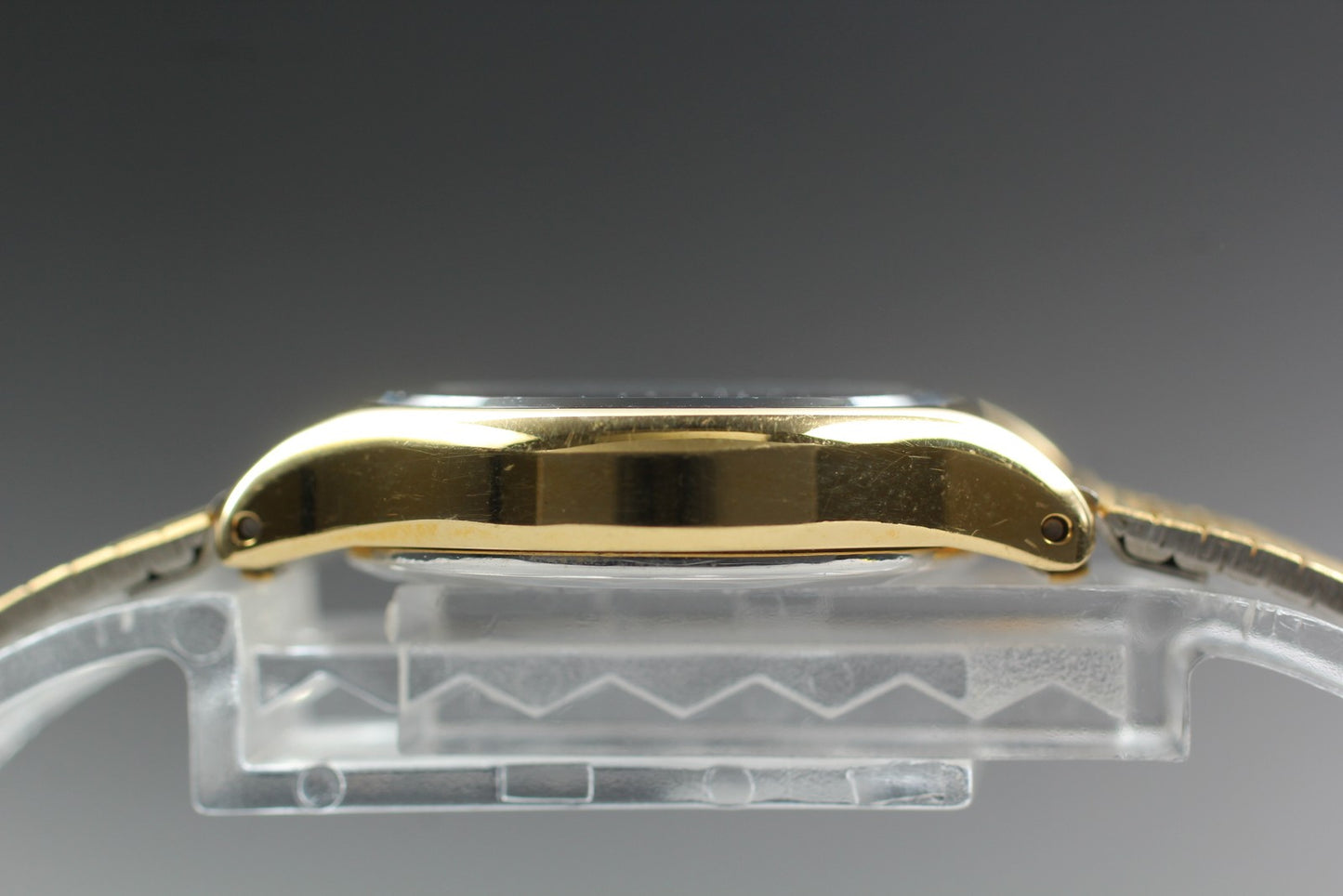 Vtg.1991 [N MINT] SEIKO 2320-6640 Gold Roman Bracelet Quartz Ladies Watch JAPAN