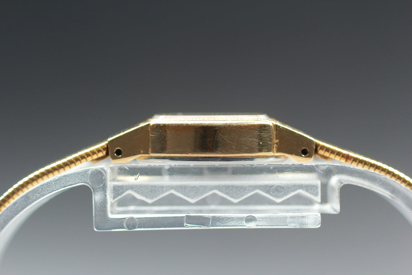 Vtg.1984 [N MINT] SEIKO 2021-5290 16mm Gold Bracelet Quartz Ladies Watch JAPAN