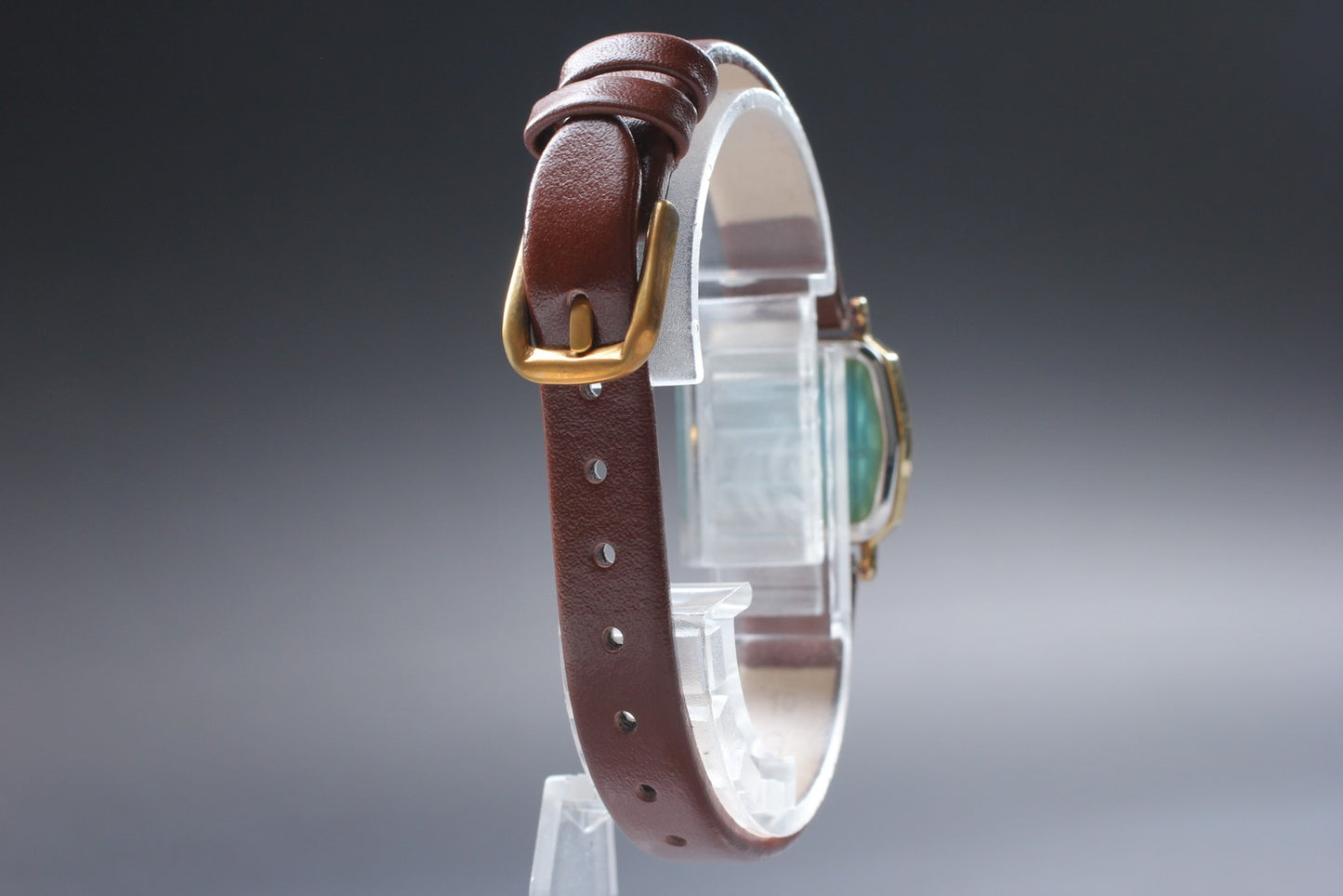 Vtg.1982 [N MINT] SEIKO Exceline 1221-5010 Gold 20mm Quartz Ladies Watch JAPAN