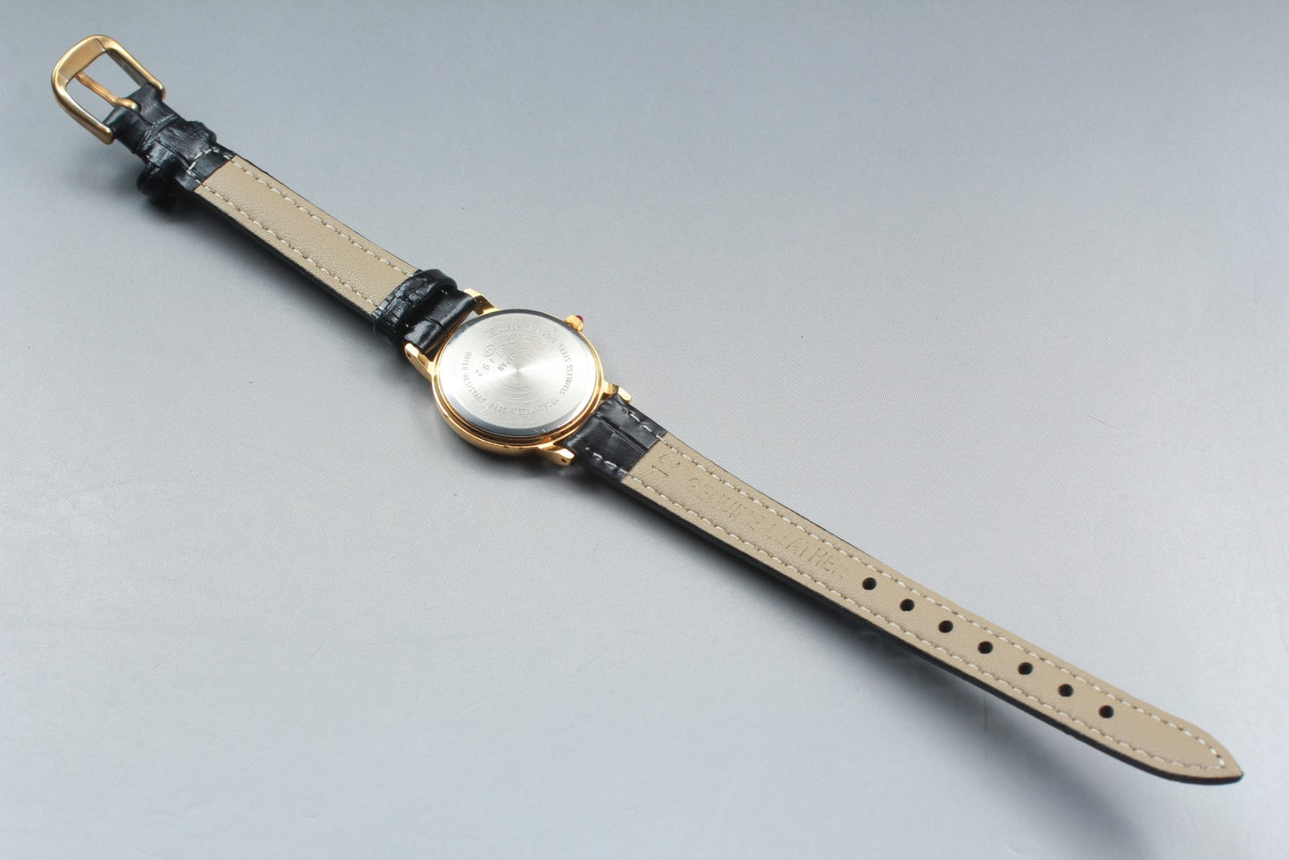 Vtg.1992 [N MINT] Seiko Alba V701-6B70 Roman Gold Quartz Ladies Watch From JAPAN