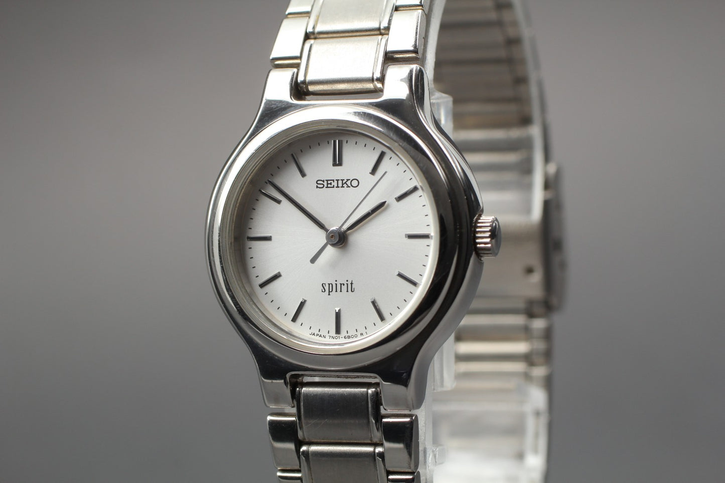 Near MINT Vintage 1984 SEIKO SPIRIT 7N01-6A80 Quartz Ladies Watch From JAPAN