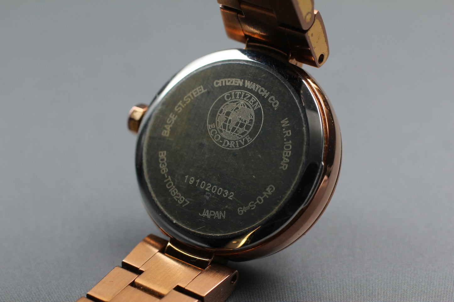 [N MINT Fullset] CITIZEN xC B036-T018297 Solar 22mm Gold Ladies Watch From JAPAN