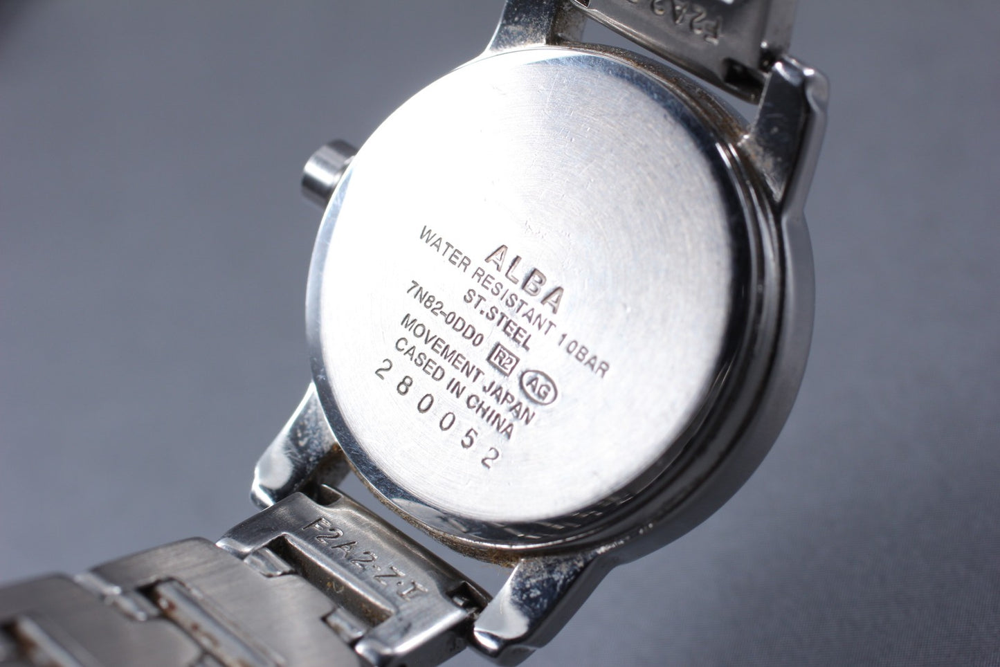 Vtg.1992 [N MINT] SEIKO ALBA ingenu 7N82-0DD0 Date Quartz Ladies Watch JAPAN