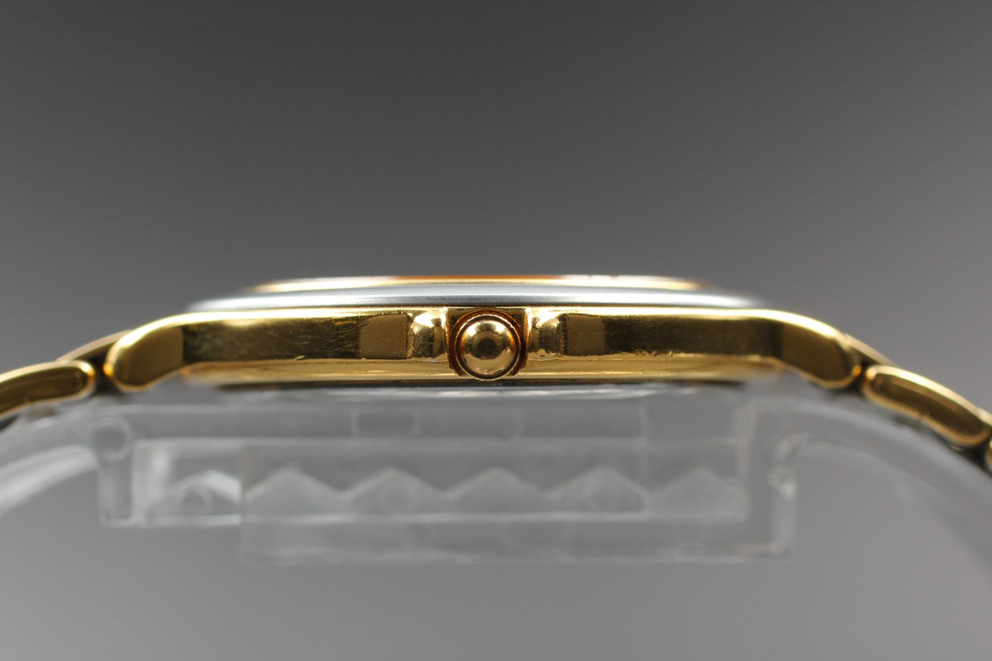 Vtg.1992 [N MINT] SEIKO Lucent 7N01-6160 30mm Two Tone Quartz Men's Watch JAPAN