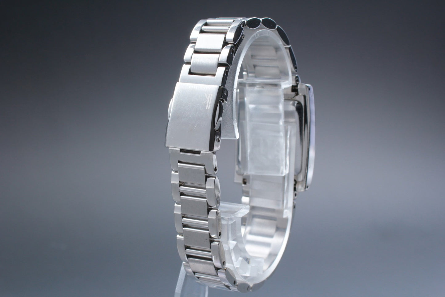 Vtg.1998 [N MINT] SEIKO LUKIA 7N82-0DK0 Date 24mm Tank Quartz Ladies Watch JAPAN