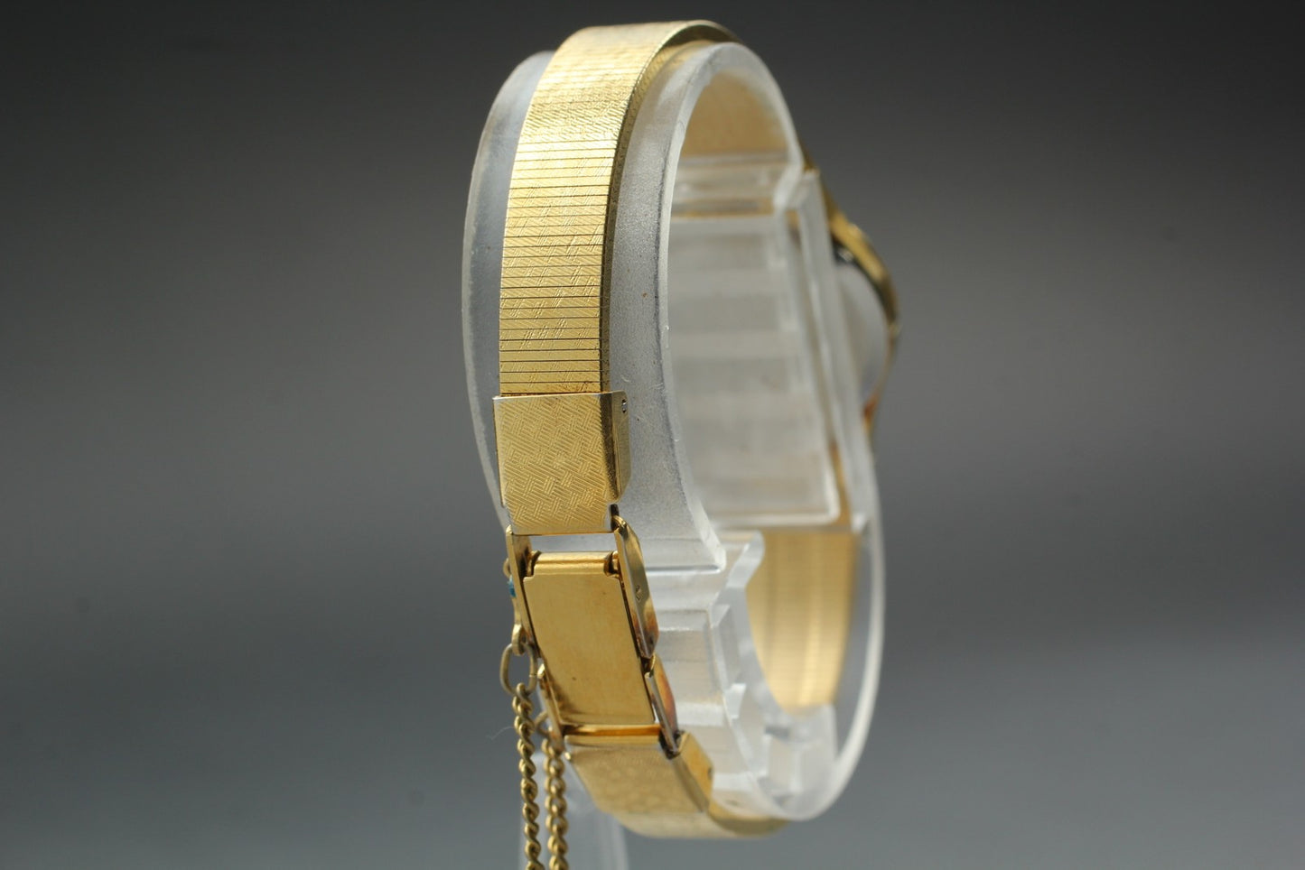 Vtg.1989 [N MINT] Seiko 1400-0110 18.5mm Gold Bracelet Quartz Ladies Watch JAPAN