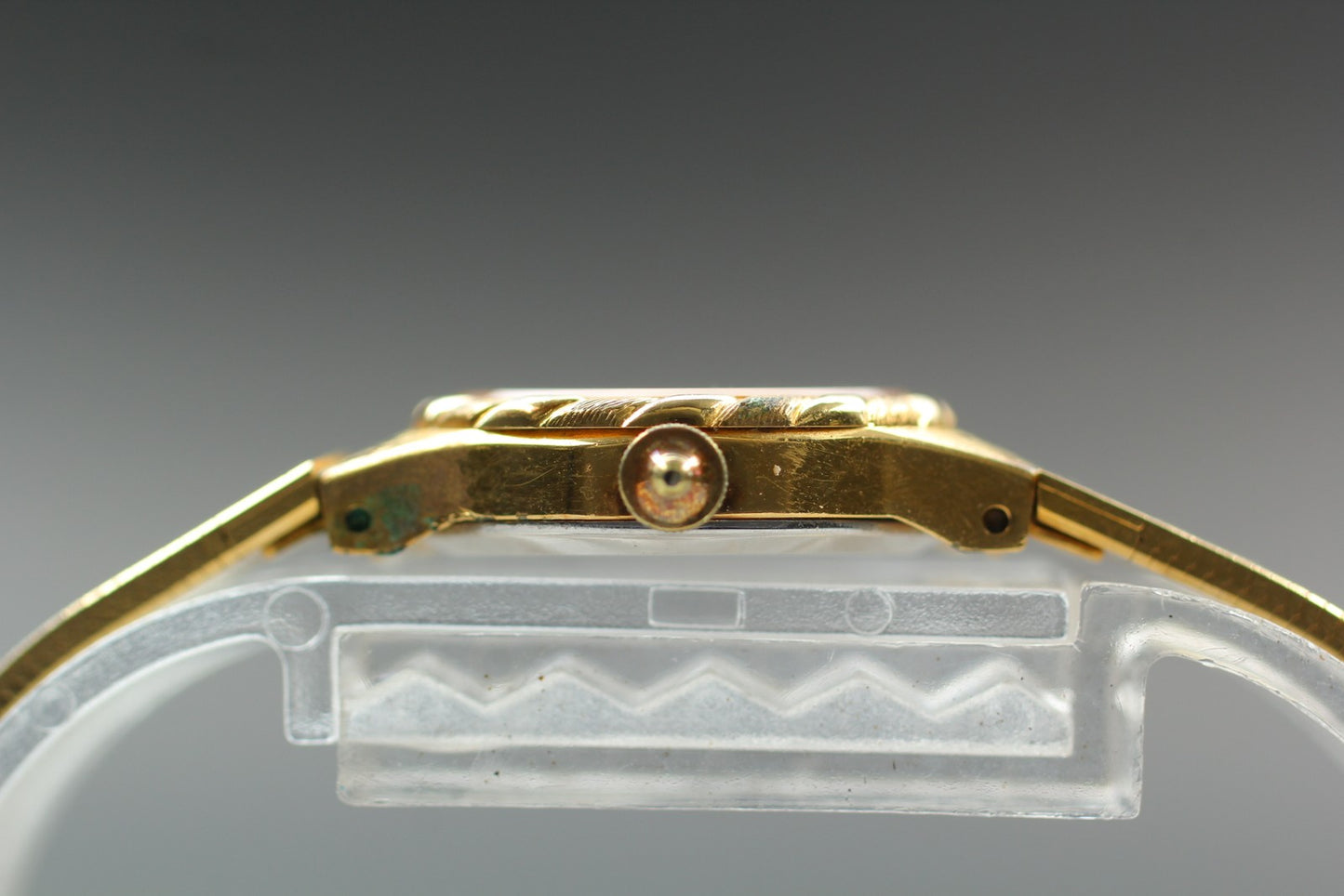 Vtg.1989 [N MINT] Seiko 1400-0110 18.5mm Gold Bracelet Quartz Ladies Watch JAPAN