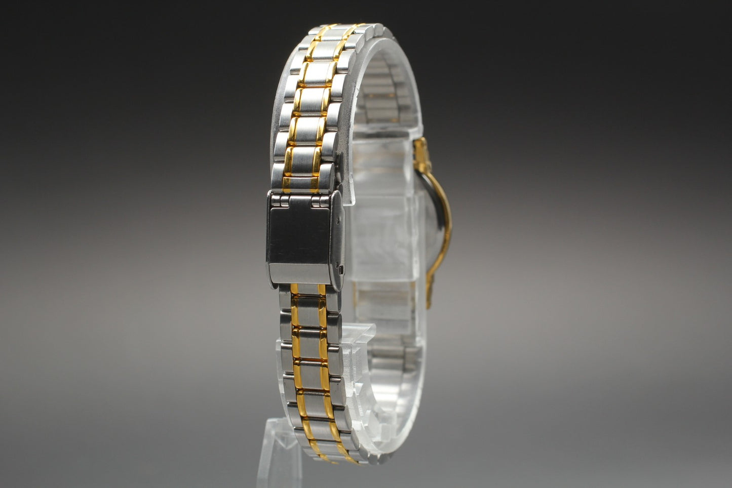 Vtg.1986 [N MINT] SEIKO SPIRIT 1F21-5B50 Oval Gold Quartz Ladies Watch JAPAN