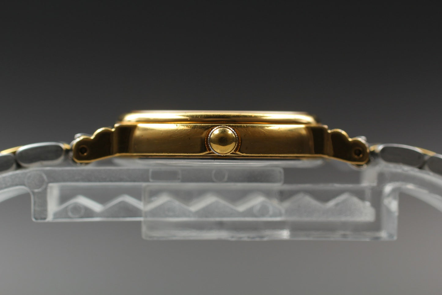 Vtg.1986 [N MINT] SEIKO SPIRIT 1F21-5B50 Oval Gold Quartz Ladies Watch JAPAN