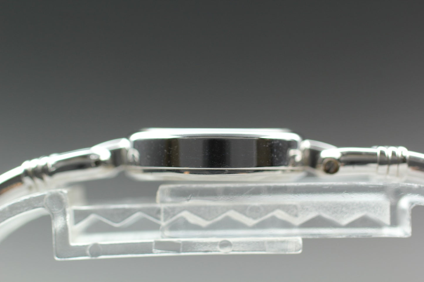 Vtg.1990[N MINT] SEIKO 1400-5180 Black Silver Bracelet Quartz Ladies Watch JAPAN